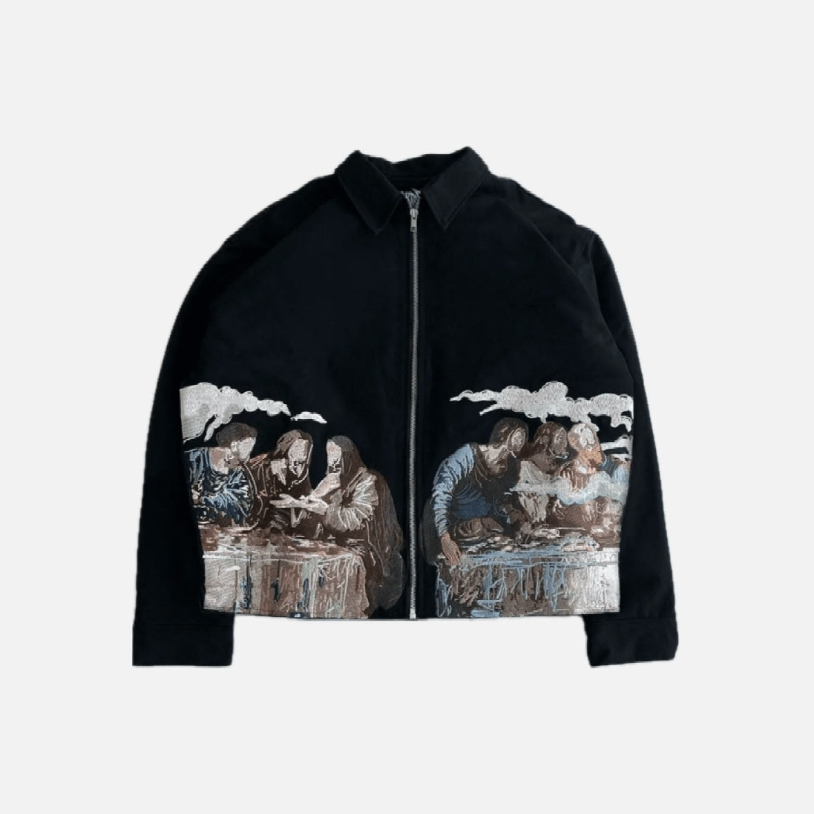 The Supper Jacket — Embroidered Velvet Edition